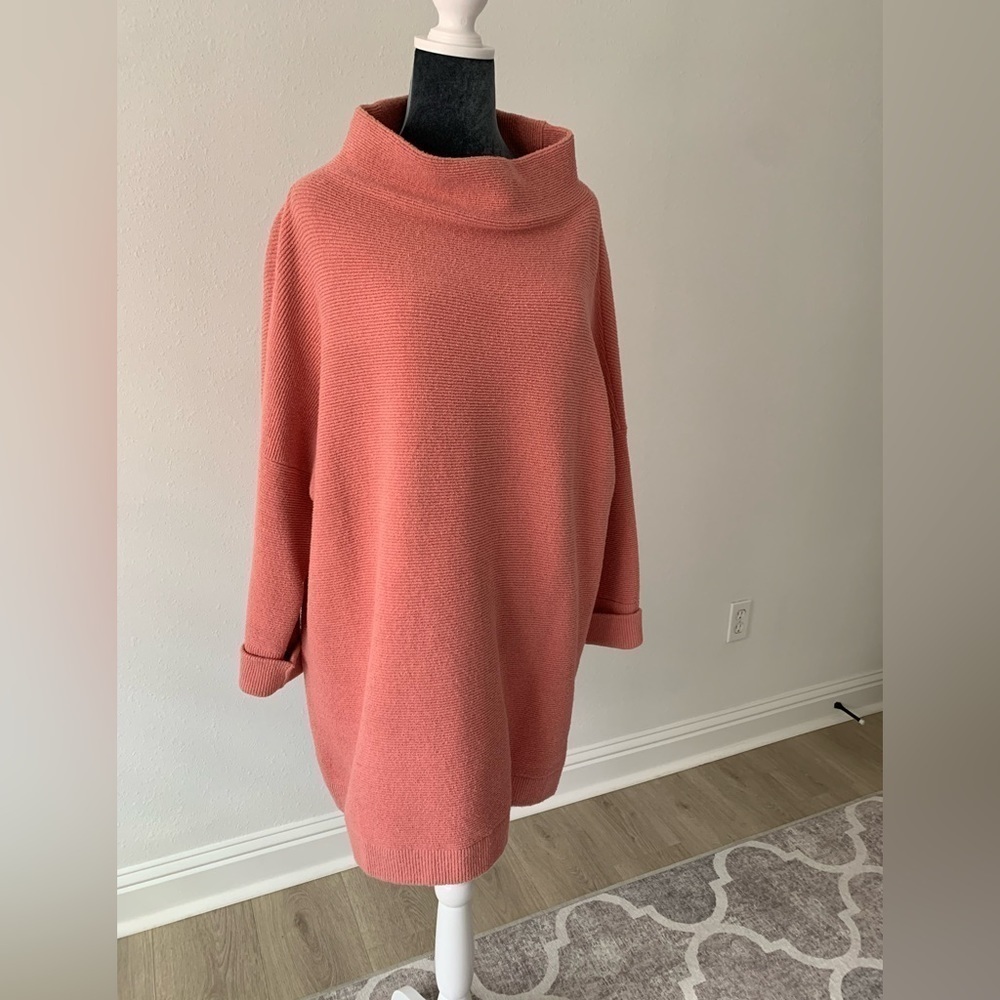 Free People Peachy-Pink Tunic​​​​​​​​​‎